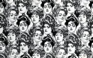 Design para papel de parede, adequado para um apartamento de solteiro, 1902